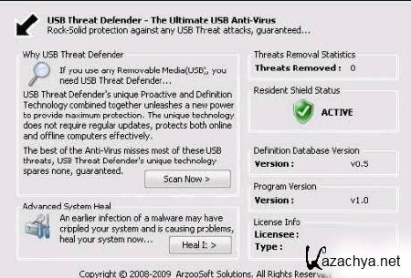 USB Threat Defender v1.0