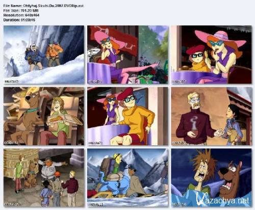�������, �����-��! / Chill Out, Scooby-Doo! (2007) DVDRip/701 Mb