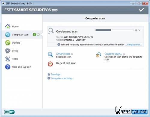 ESET NOD32 Smart Security 6.0.11.0 Beta