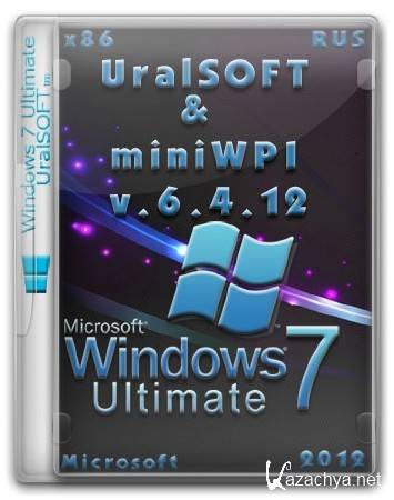 Windows 7 x86 Ultimate UralSOFT / miniWPI v.6.4.12