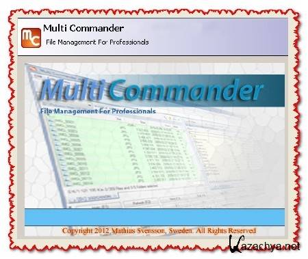 Multi Commander 2.5.0.1110 (ML/RUS) 2012 Portable