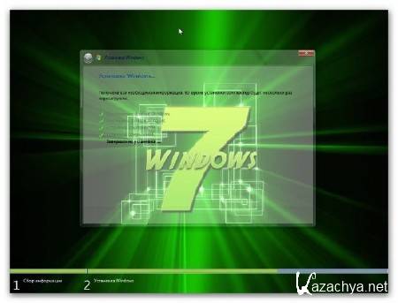Windows 7 Ultimate AUZsoft Green x64 v.19.12 (Rus/2012)