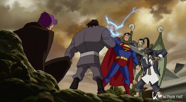 �������� ������ ����� / Superman vs. The Elite (2012/HDRip/701.06 Mb)