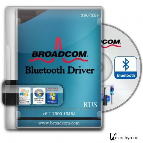 Broadcomm Bluetooth Driver v6.1.7600.16385 (2012/RUS)