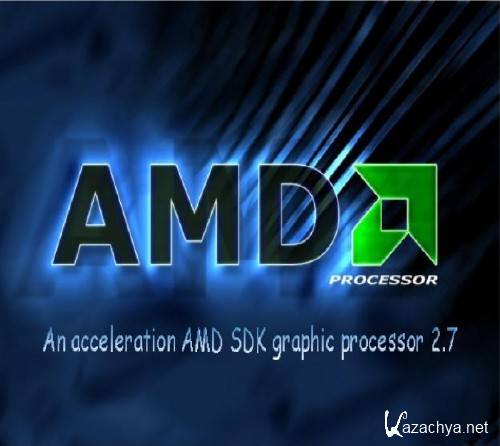 An acceleration AMD SDK graphic processor 2.7