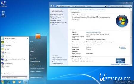 Windows 7 Ultimate SP1 x86/x64 by Shanti (2012/RUS)