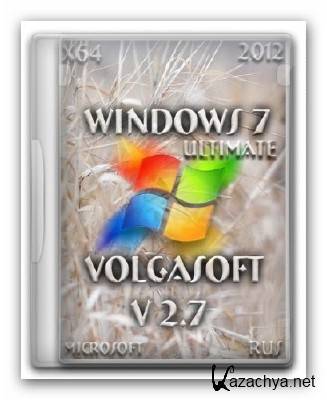 Windows 7 Ultimate SP1 x64 VolgaSoft v.2.7(RUS/2012)