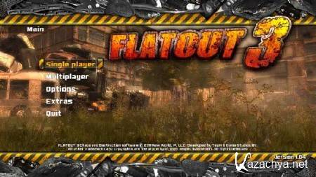 Flatout 3: Chaos/ Destruction (2011/Rus/Multi7) Repack  Sash HD