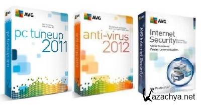 AVG Internet Security / AVG Anti-Virus Pro 2012 + AVG PC TuneUp 2011 (x86+x64, 2012, Rus)