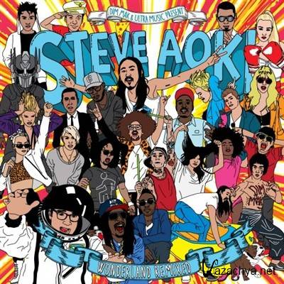 Steve Aoki - Wonderland - Remixed (2012)