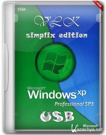 Windows XP Pro SP3 VLK Rus simplix edition (x86/USB)