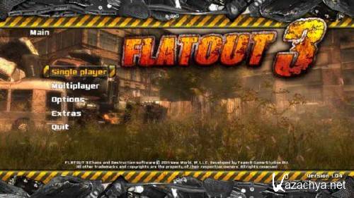 Flatout 3: Chaos/Destruction Repack  Sash HD (PC/Rus/2011/Multi7)