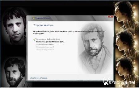 Windows 7 Ultimate SP1 x86/x64 V.Vysotsky By StartSoft (2012/RUS)