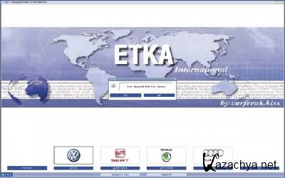 Etka 7.3 2012 International + Germany +  VIN    Etka 7