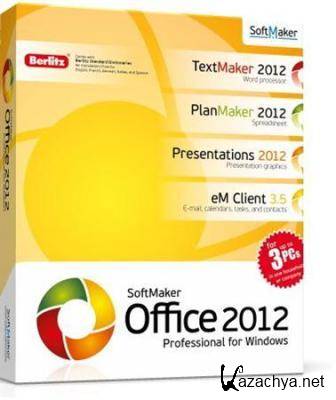 SoftMaker Office Professional 2012 650 rev + Portable  (2012/MULTI + RUS/PC)