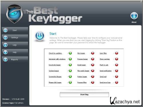 The Best Keylogger 2012 v3.53 Build 1009