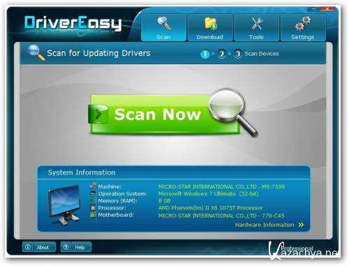 Driver Easy Pro 4.0.4.21077 Portable (ML/ENG)