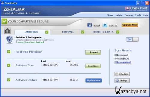 ZoneAlarm Free Antivirus + Firewall 10.2.068.000 (ML/ENG)