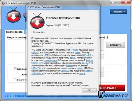 YouTube Downloader Pro 3.9 (2012) 