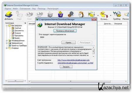 Internet Download Manager 6.12 Beta Build 8 (2012) MULTi/