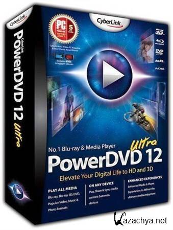 CyberLink PowerDVD Ultra 12.0.1618.54 (PC/2012/Multi + RUS)