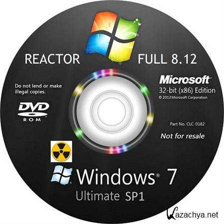 windows 7 ultimate REACTOR FULL 8.12 (x86/2012)
