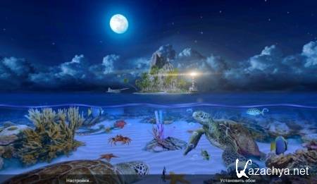 Ocean Aquarium 3D: Turtle Isle v1.1 (Android 2.1+)