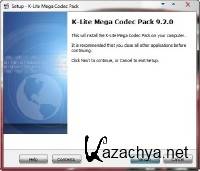 K-Lite Codec Pack 9.2.0 (x86x64, Basic, Standart, Full, Mega) [2012, RUS, ENG]