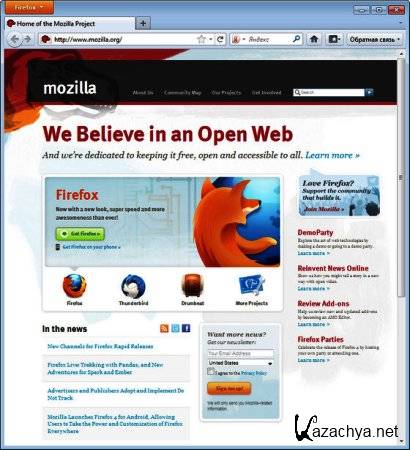 Mozilla Firefox 14.0.1 Final Portable (ML/Rus) by Baltegy