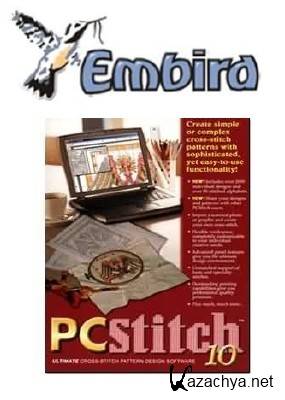 PCStitch 10 + EMBIRD 2010 8.7