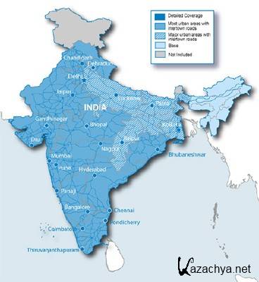 City Navigator India NT 2011.40 - India Map Garmin [2012]