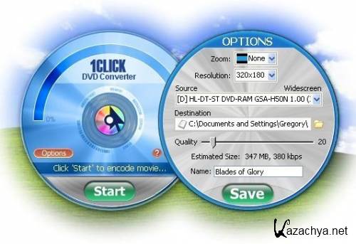 1CLICK DVD Converter 2.2.3.0 ENG