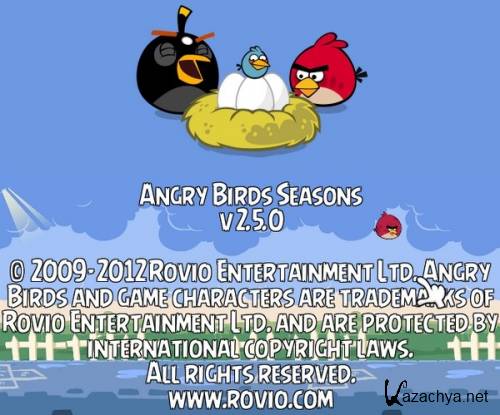 Angry Birds Seasons 2.5.0 (2012/Eng)