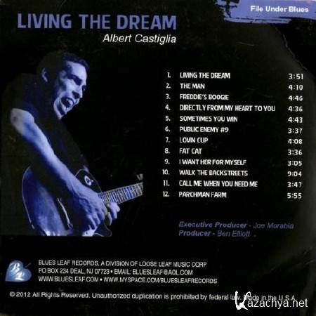  Albert Castiglia - Living the Dream (2012) mp3 