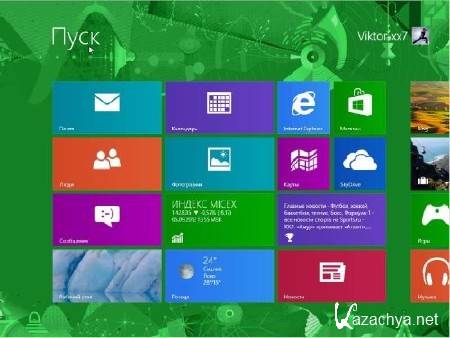 Windows 8 Enterprise x64 alternative activation v9200.16384 (RUS/2012) by  Bukmop