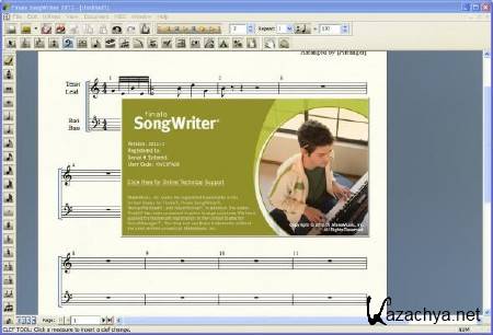 MakeMusic Finale SongWriter 2012.0.4.3 R3 (2012) Eng