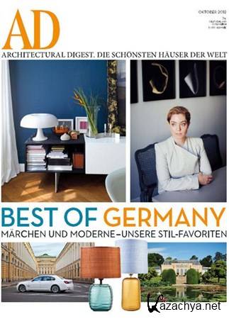 Architectural Digest - Oktober 2012 (Deutsch)