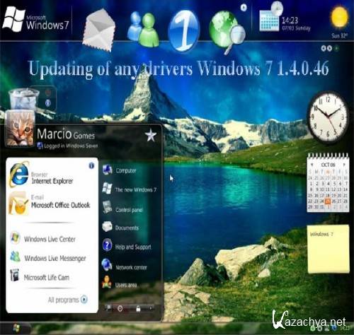 Updating of any drivers Windows 7 1.4.0.46