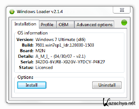Windows Loader 2.1.4 + WAT Fix