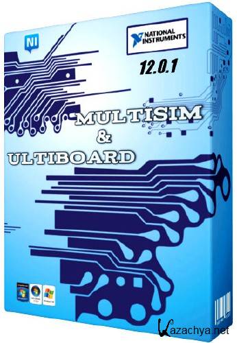 Multisim & Ultiboard (Circuit Design Suite) PowerPro 12.0.1 Eng + Rus