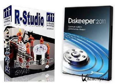 Diskeeper 2011 Pro Premier 15 + R-Studio 6.1 + Portable + R-Studio Agent 6.1 [2012, Rus]