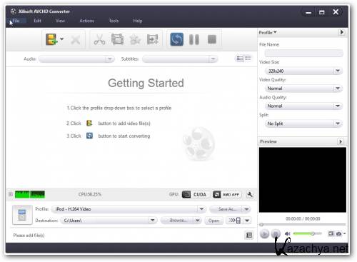 Xilisoft AVCHD Converter 7.5.0 Build 20120822 Final ML/ENG