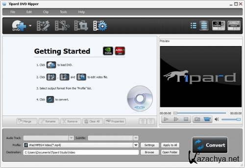 Tipard DVD Ripper 6.1.38 Portable by SamDel ML/ENG