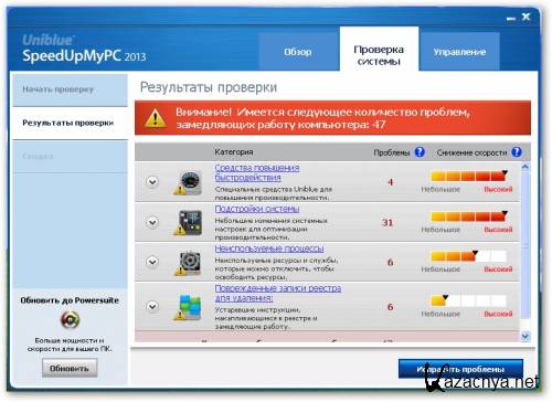 Uniblue SpeedUpMyPC 2013 5.3.4.0 Final ML/RUS