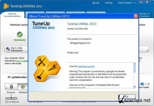 TuneUp Utilities 2013 13.0.2013.194 Final Portable