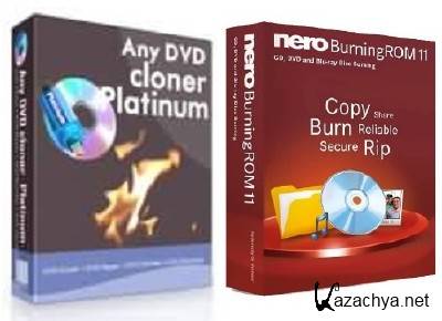 Any DVD Cloner Platinum 1.1 Portable + Nero Burning ROM 11 Final [2012,MLRUS]