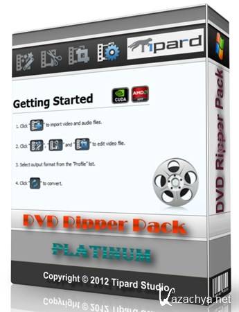 Tipard DVD Ripper Pack Platinum 6.1.36 Portable by SamDel ENG