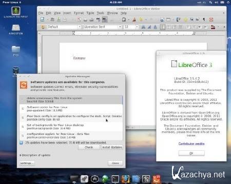 Pear OS 6.0 MacOS Theme i386 (1xDVD/2012/MULTI)