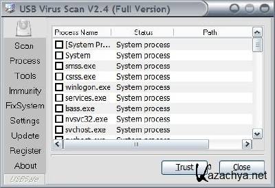 USB Virus Scan 2.4 Build 0827 (2012) Eng