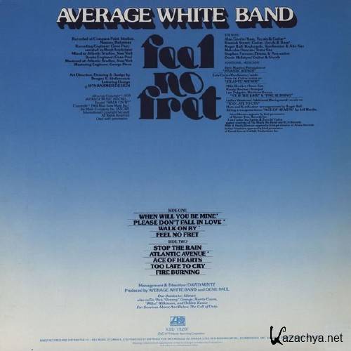 Average White Band - Feel No Fret (1979)